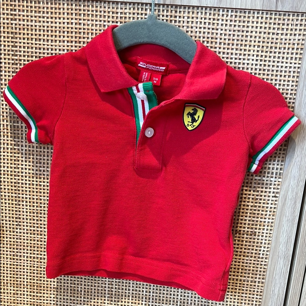 Ferrari Red Polo Shirt